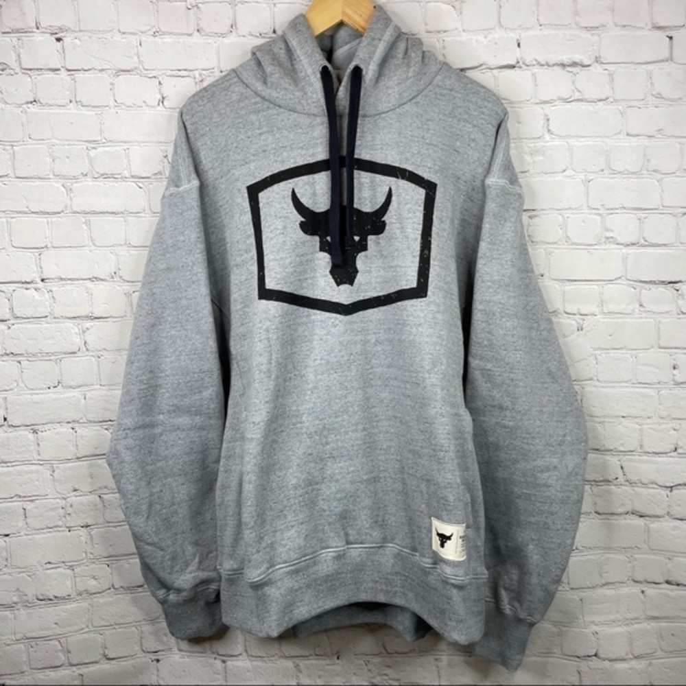 Under Armour X Project Rock Warm-Up Hoodie Sweatshirt